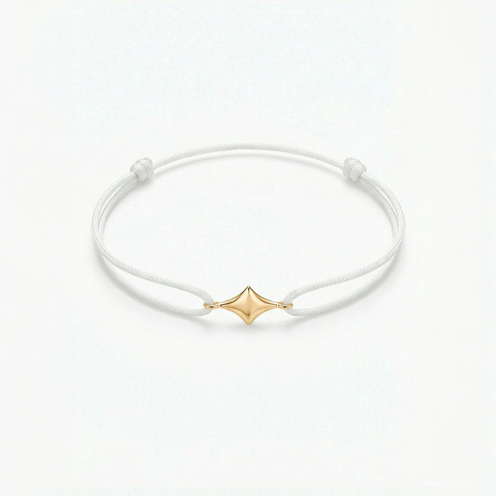 Bracelet Minuit - Bracelet Argent 925 Fil Coloré | Best-seller | Édition Maman
