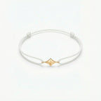 Bracelet Minuit - Bracelet Argent 925 Fil Coloré | Best-seller | Édition Maman