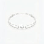 Bracelet Minuit - Bracelet Argent 925 Fil Coloré | Best-seller | Édition Maman