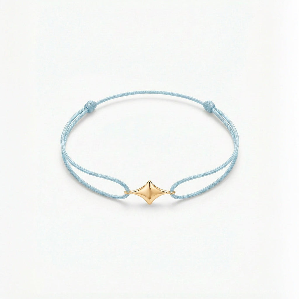 Bracelet Minuit - Bracelet Argent 925 Fil Coloré | Best-seller | Édition Maman