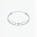 Bracelet Minuit - Bracelet Argent 925 Fil Coloré | Best-seller | Édition Maman