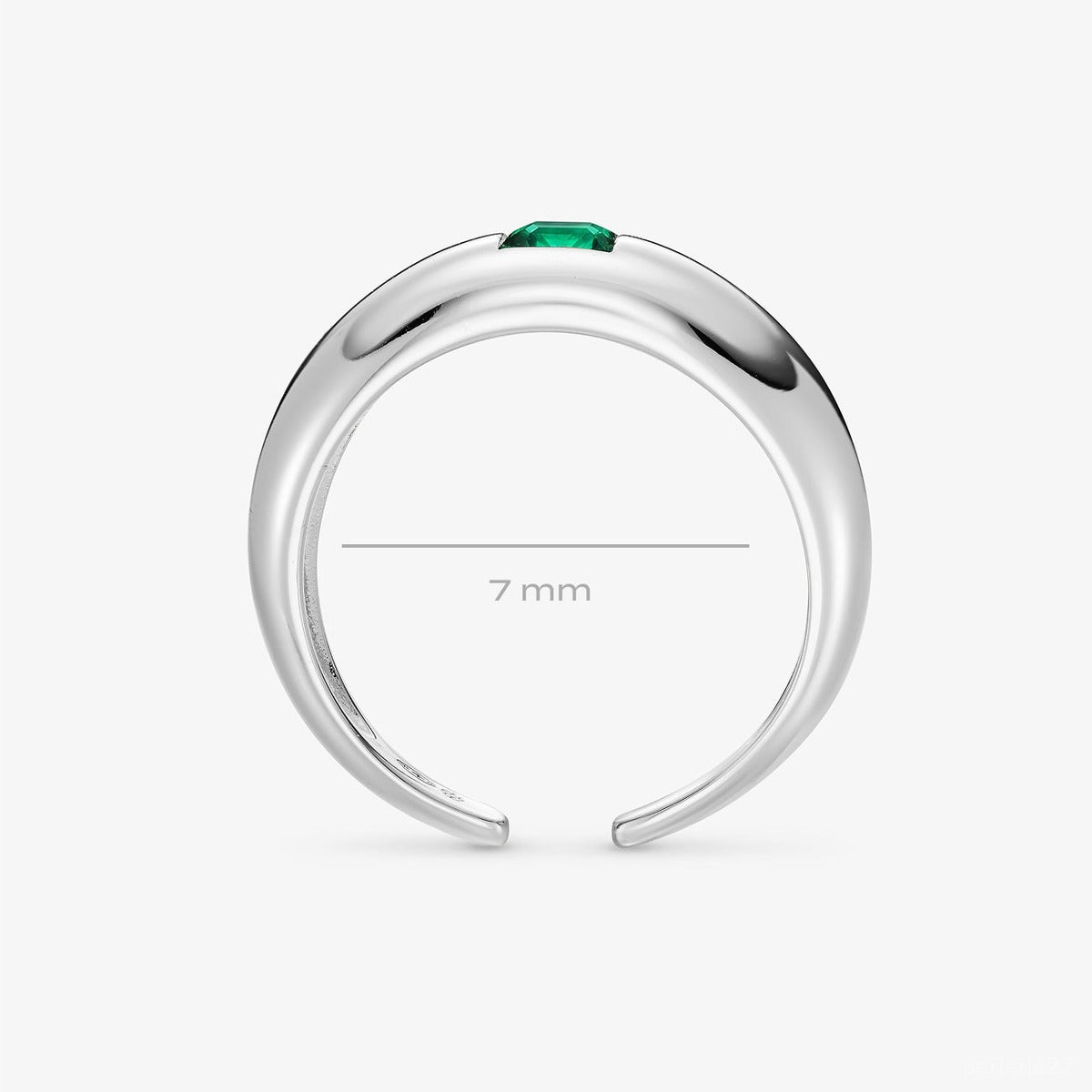 Bague Notte - Bague Laiton Dorure Or 18k | Minimaliste & Intense