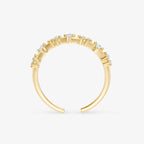 Bague Polaire - Bague Ajustable Argent 925 Or 18k | Lueur Glacée