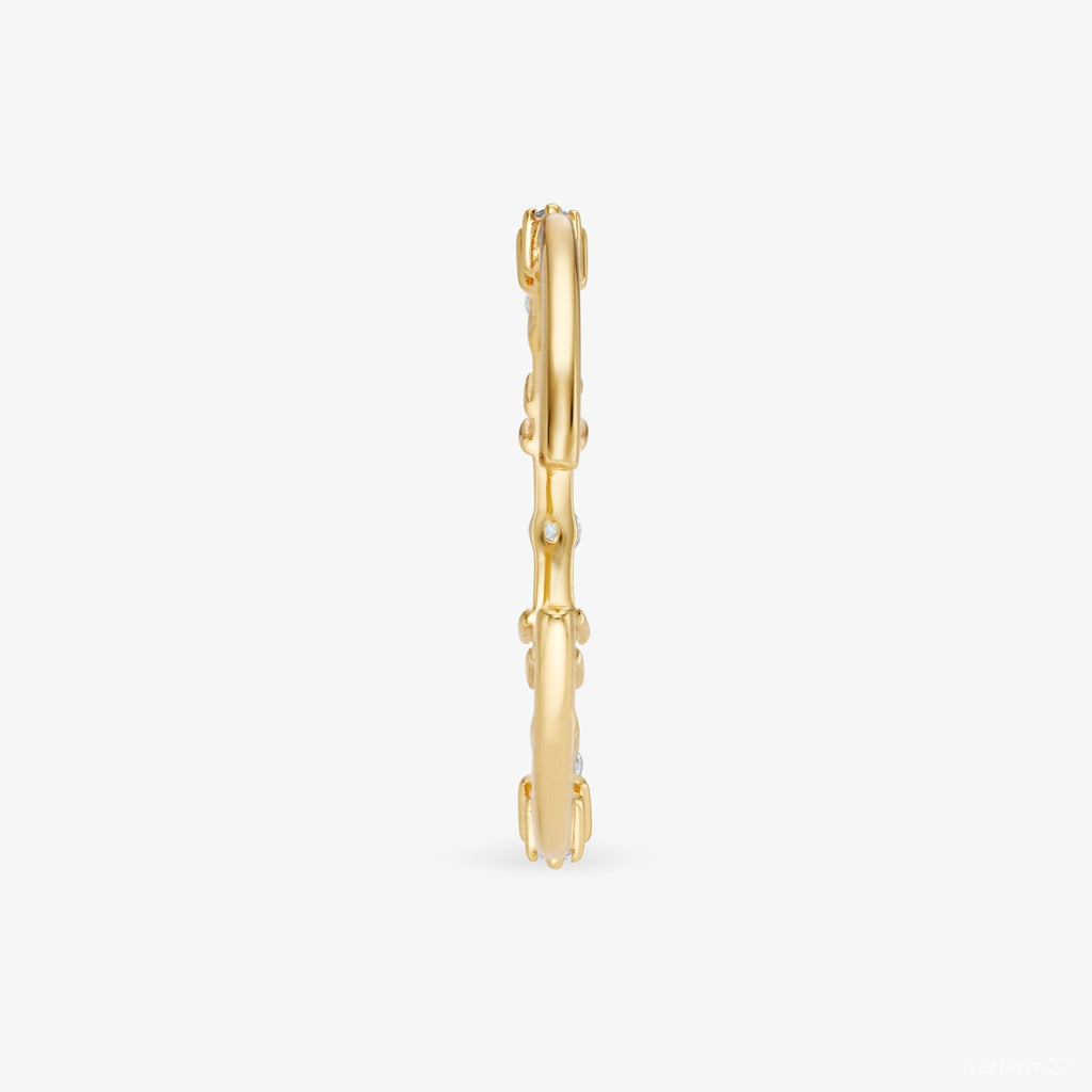 Bague Polaire - Bague Ajustable Argent 925 Or 18k | Lueur Glacée