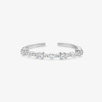 Bague Polaire - Bague Ajustable Argent 925 Or 18k | Lueur Glacée