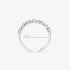 Bague Polaire - Bague Ajustable Argent 925 Or 18k | Lueur Glacée