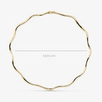 Collier Féline - Collier Créole Argent 925 Doré Or 18k | Design Félins