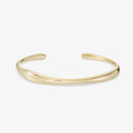 Bracelet Sole - Bracelet Laiton Dorure Or 18k | Design Courbe Libre