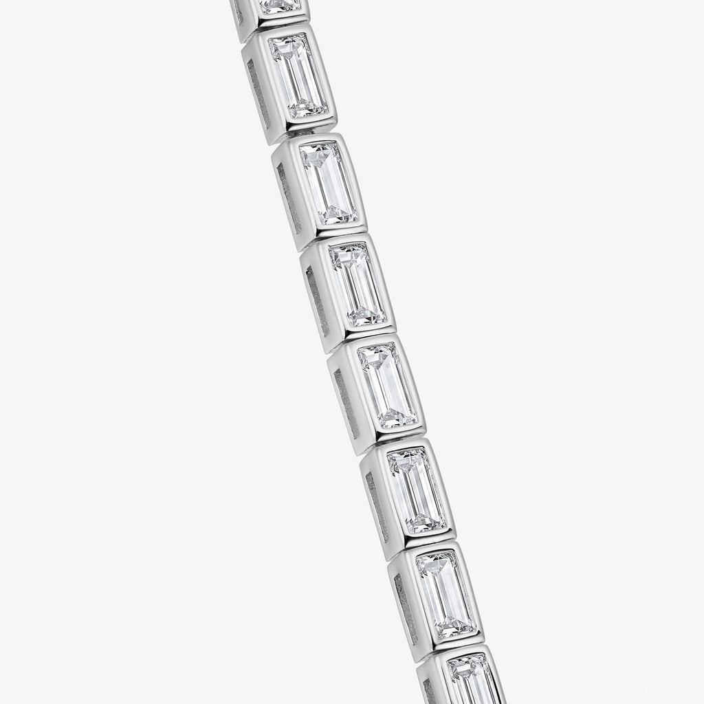 Bracelet Notte Blanche - Bracelet Laiton Dorure Or 18k | Lumière sur la Peau