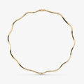 Collier Gio - Collier Laiton Dorure Or 18k | Design Sculptural Moderne