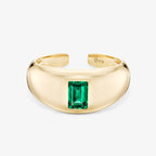 Bague Notte - Bague Laiton Dorure Or 18k | Minimaliste & Intense