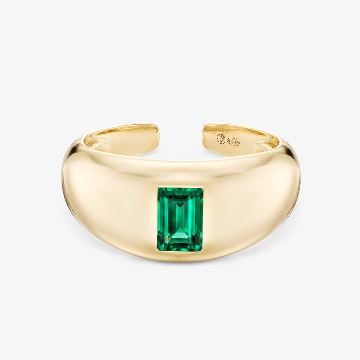 Bague Notte - Bague Laiton Dorure Or 18k | Minimaliste & Intense