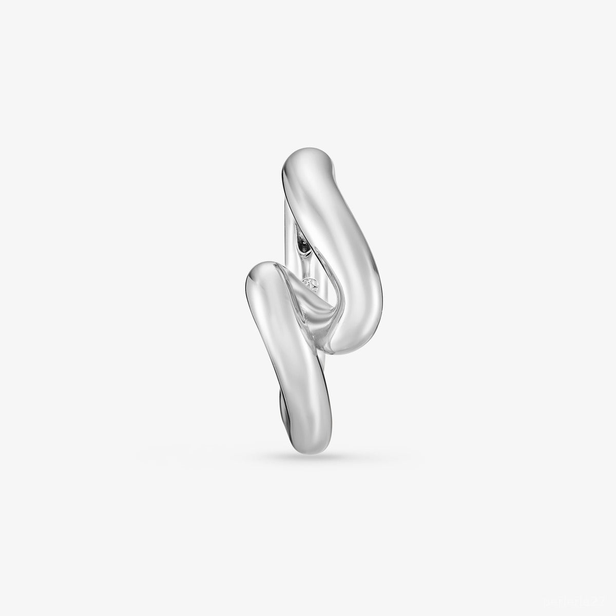 Créole Sole - Boucle d'Oreille Argent 925 Or 18k | Vendue par Unité