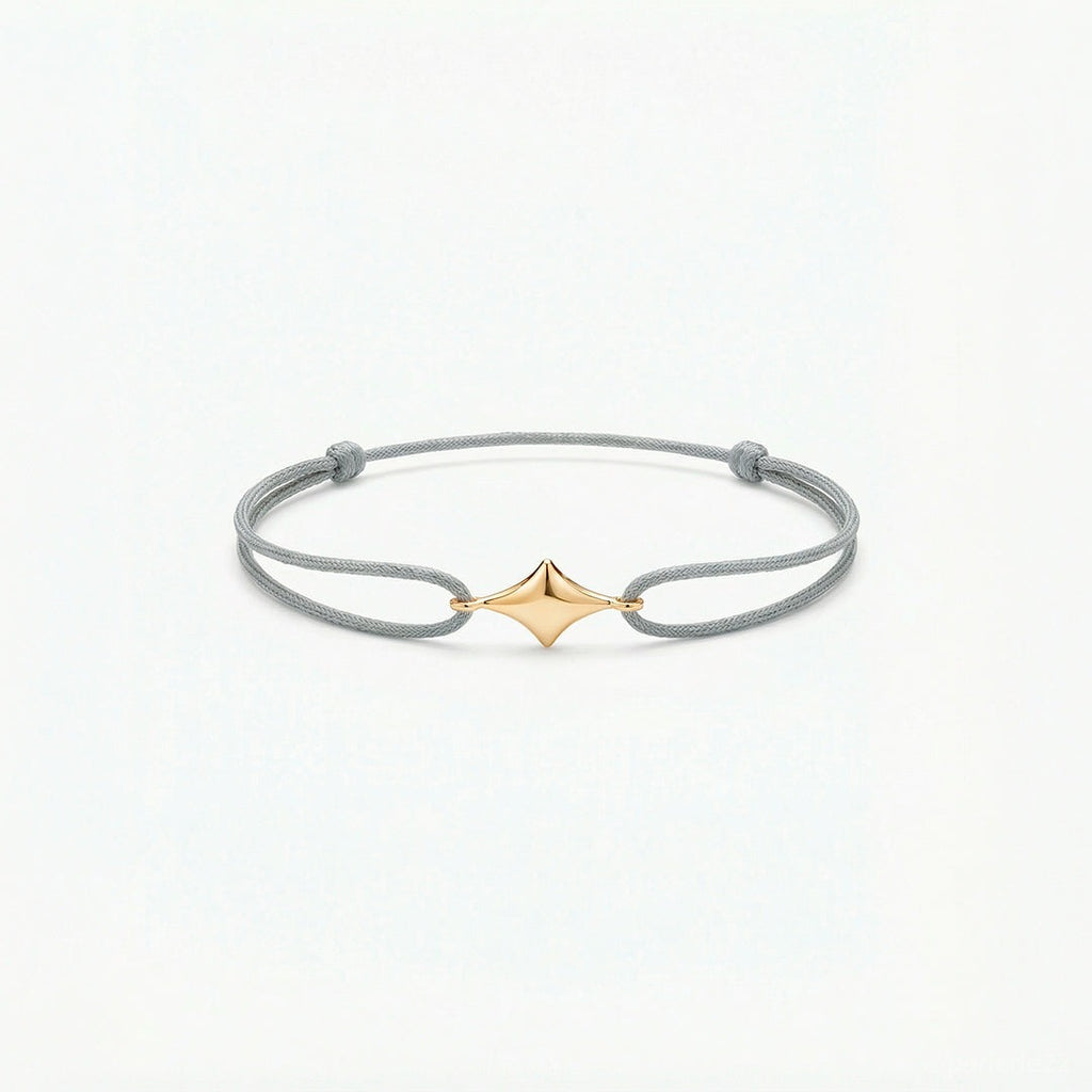 Bracelet Minuit - Bracelet Argent 925 Fil Coloré | Best-seller | Édition Maman