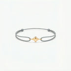 Bracelet Minuit - Bracelet Argent 925 Fil Coloré | Best-seller | Édition Maman