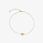 Collier Ariel - Collier Perles Naturelles & Étoile de Mer | Argent 925 Or 18k