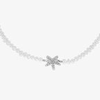 Collier Ariel - Collier Perles Naturelles & Étoile de Mer | Argent 925 Or 18k