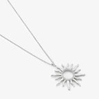 Collier Sunny - Créole Soleil Argent 925 Or 18k | 45cm + 5cm | Best-seller