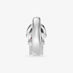 Créole Ombre - Boucle d'Oreille Argent 925 Or 18k | Jeu de Contrastes