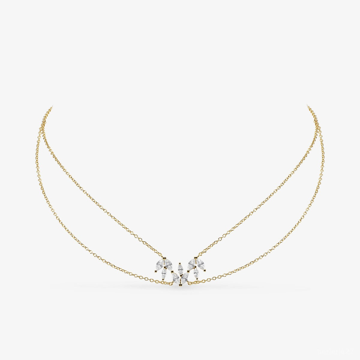 Collier Féline - Collier Créole Argent 925 Doré Or 18k | Design Félins