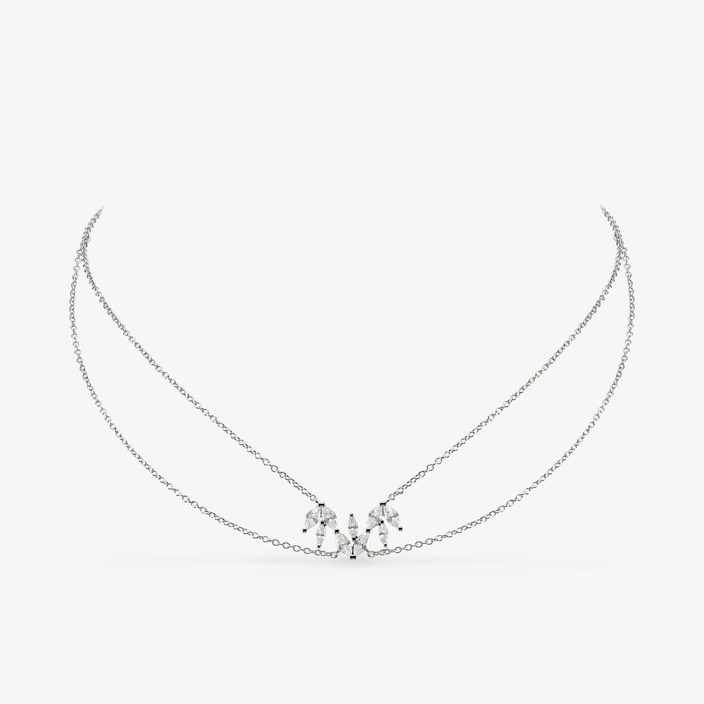 Collier Féline - Collier Créole Argent 925 Doré Or 18k | Design Félins