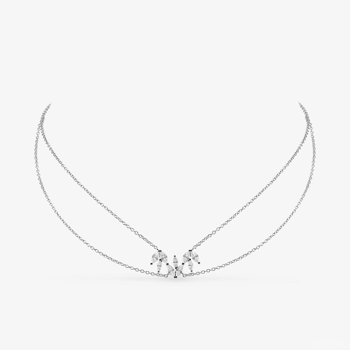 Collier Féline - Collier Créole Argent 925 Doré Or 18k | Design Félins