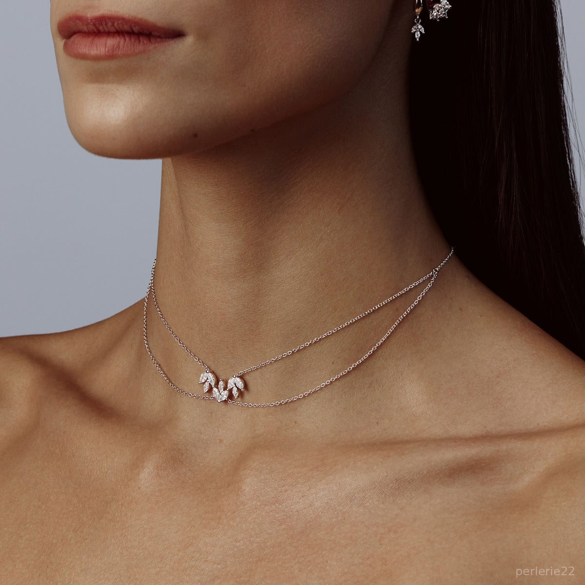 Collier Féline - Collier Créole Argent 925 Doré Or 18k | Design Félins