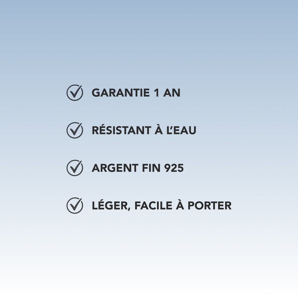 Bague Polaire - Bague Ajustable Argent 925 Or 18k | Lueur Glacée